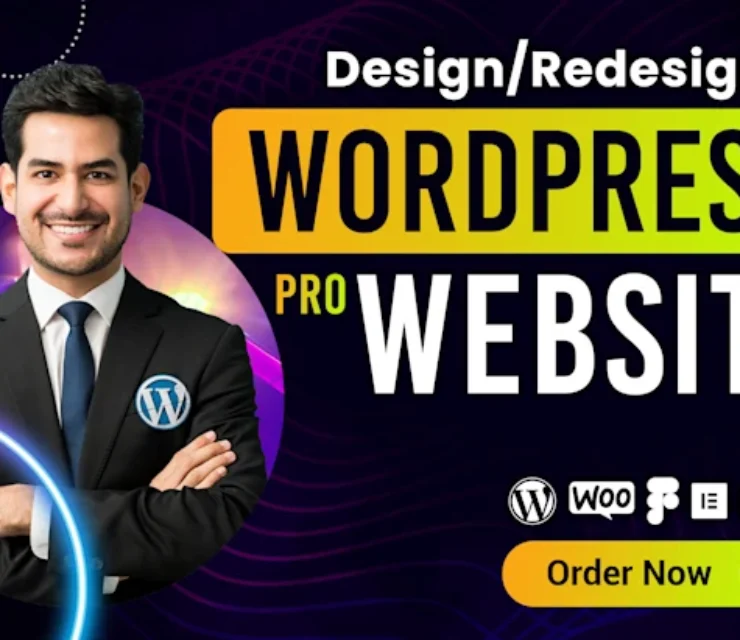 I will create a professional WordPress website for your business