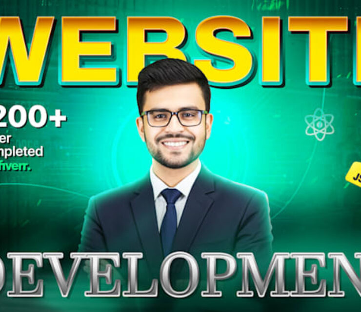 I will build custom website development, front end developer, full stack developer