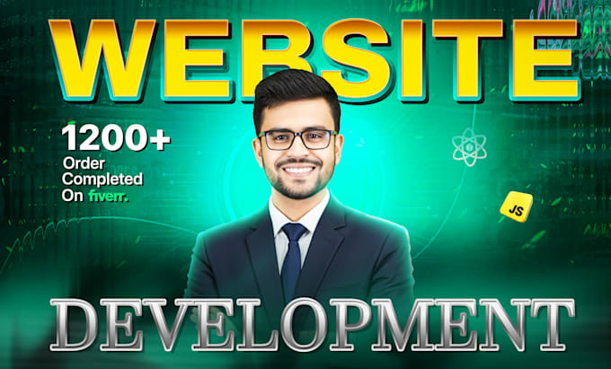 I will build custom website development, front end developer, full stack developer