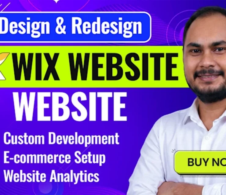 I will do wix website design, redesign wix website, wix online store