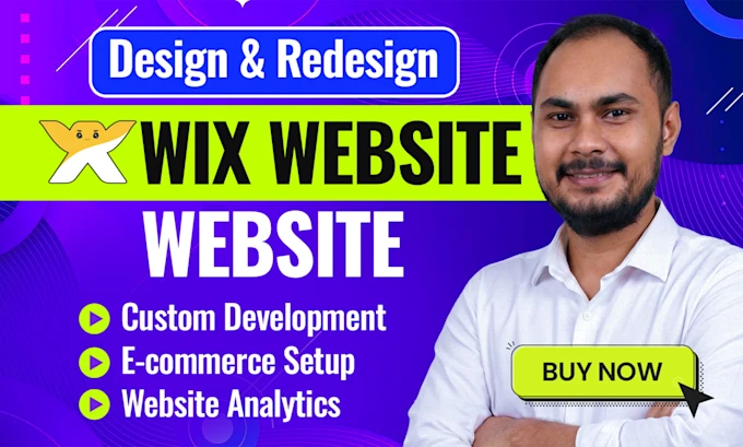 I will do wix website design, redesign wix website, wix online store